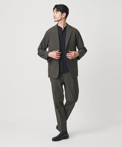 ユナイテッドアローズ　リラックス 2B ジャケット/イージーパンツ WEB限定 WARDROBE SMART】MILPA リラックス セットアップ