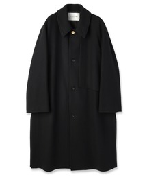 CULLNI(Nj)Lamb Wool Melton Layerd Long Coat(g`R[g)