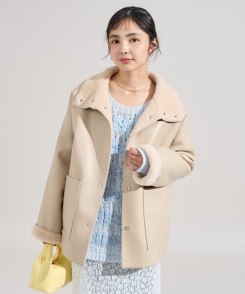 フリークスストア　コート　リバーシブル　フリーサイズ FREAK'S STORE（フリークスストア）の「リバーシブルキルト