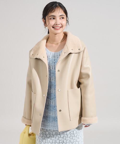 フリークスストア　ファーコート FREAK'S STORE（フリークスストア）の「フェイクファーコート