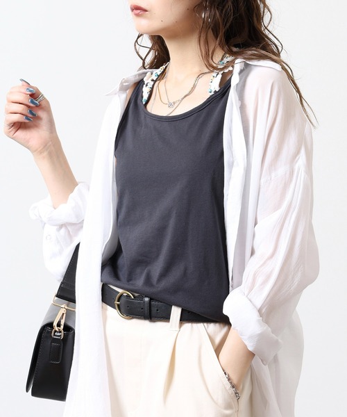 セール】ホルターレースビーズ付きタンクトップ（タンクトップ