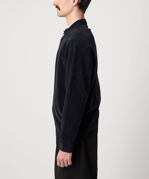 steven alan コットンニットポロシャツ Steven Alan＞ 3B コットン ニット ポロシャツ
