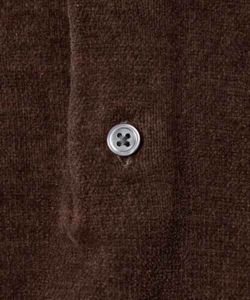Steven Alan（スティーブンアラン）の「＜Steven Alan＞ 3B コットン ニット ポロシャツ（ニット/セーター・メンズ・ダークブラウン/ネイビー・S/M/L/XL）」の21枚目の写真