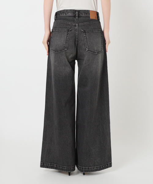 5 1/2 BAGGY DENIM (Black）（デニムパンツ）｜Spick & Span