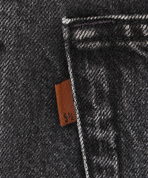 セール】5 1/2 BAGGY DENIM (Black）（デニムパンツ）｜Spick & Span