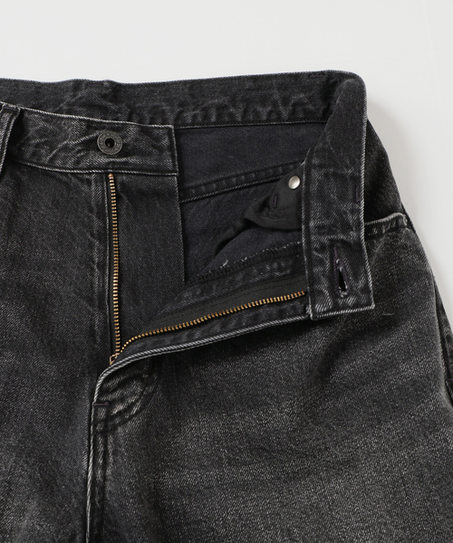 5 1/2 BAGGY DENIM ブラック サイズ26 Spick & Span｜5 1/2 BAGGY DENIM (Black) | Rakuten Fashion