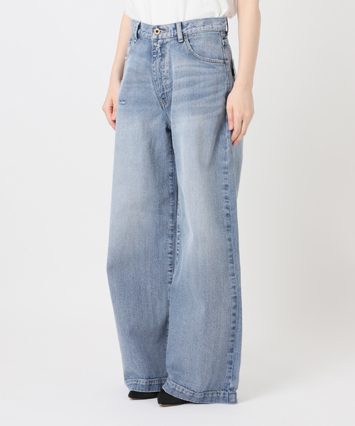 新品　Spick and Span 51/2 BAGGY DENIM 27 5 1/2 BAGGY DENIM (Black）（デニムパンツ）｜Spick & Span