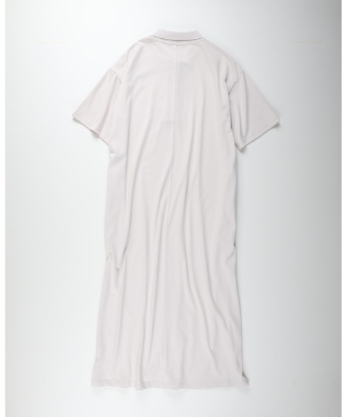 Right-on(ライトオン)の「【HONEYSUCKLE ROSE】接触冷感ポロワンピース(ワンピース・レディース・ブラウン/ライトグレー/ダークグレー・L/M)」の16枚目の写真