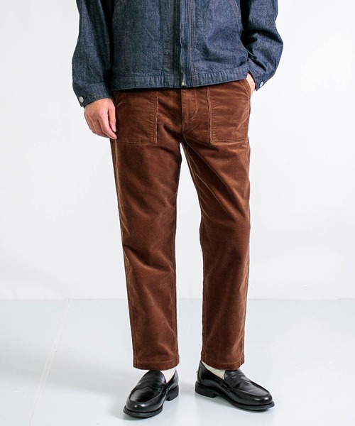 SPELLBOUND（スペルバウンド）の「[SPELLBOUND / スペルバウンド] コーデュロイ裏起毛ハイパワーストレッチ ベーカートラウザー（その他パンツ・メンズ・グレー/ベージュ/ブラウン/オリーブ/マスタード・28inch/30inch/32inch/34inch）」の3枚目の写真