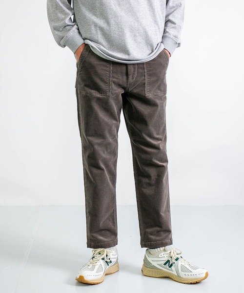 SPELLBOUND（スペルバウンド）の「[SPELLBOUND / スペルバウンド] コーデュロイ裏起毛ハイパワーストレッチ ベーカートラウザー（その他パンツ・メンズ・グレー/ベージュ/ブラウン/オリーブ/マスタード・28inch/30inch/32inch/34inch）」の2枚目の写真