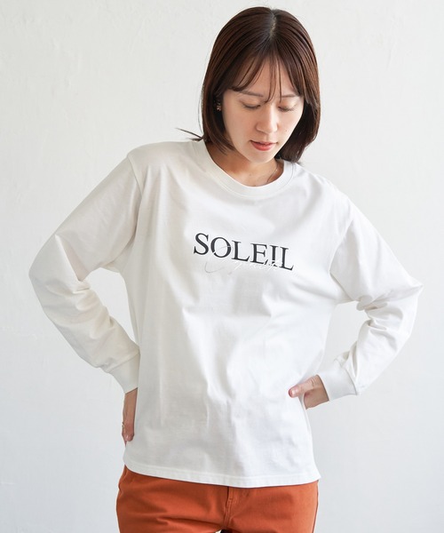 ikka（イッカ）の「【親子コーデ】ロゴフォトプリントスウェットＴ（Tシャツ/カットソー・レディース・オフホワイト/チャコールグレー/ホワイト・M/L/S）」の17枚目の写真