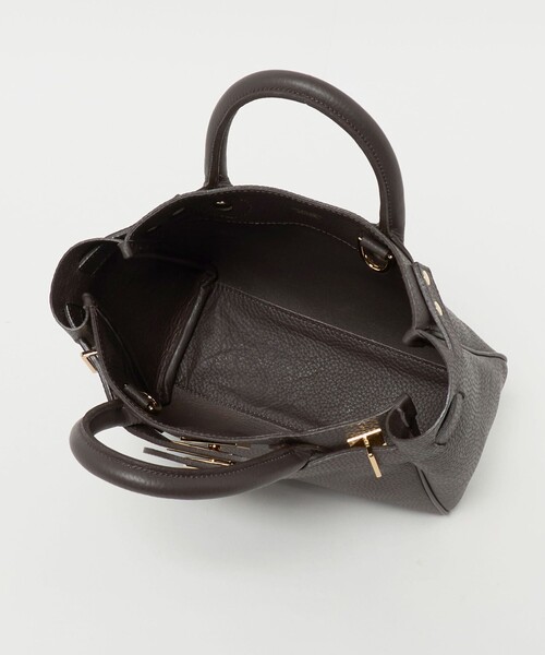 sita parantica(シータパランティカ)の「【別注】<sita parantica>トートバッグ(トートバッグ・レディース・ダークブラウン/ブラック・FREE)」の5枚目の写真