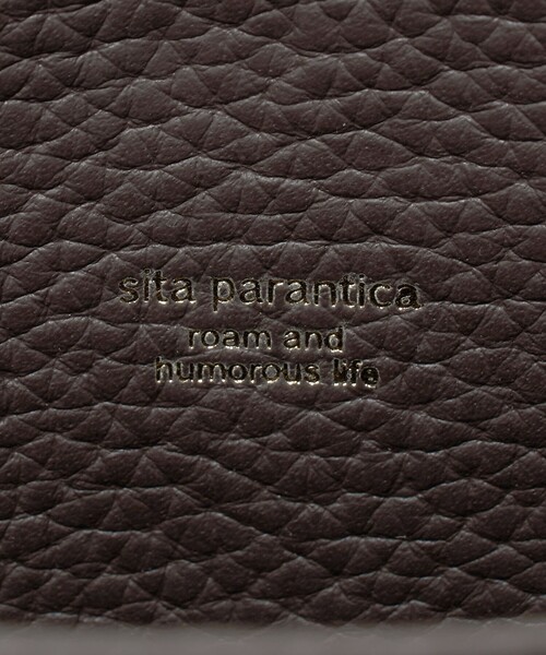 sita parantica(シータパランティカ)の「【別注】<sita parantica>トートバッグ(トートバッグ・レディース・ダークブラウン/ブラック・FREE)」の6枚目の写真