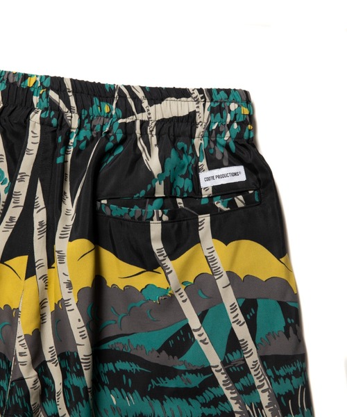 COOTIE PRODUCTIONS（クーティープロダクションズ）の「Rayon Easy Shorts（その他パンツ・メンズ・ブラック系その他・MEDIUM/LARGE/SMALL/X-LARGE）」の2枚目の写真