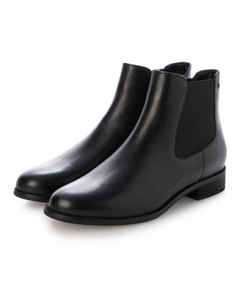 ing(イング)の「アクセントサイドゴアブーツ(ブーツ・レディース・ダークブラウン/ブラック・22.5cm/23cm/23.5cm/24cm/24.5cm/25cm)」の1枚目の写真