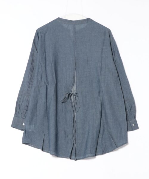 シアーデニムシャツ（シャツ/ブラウス）｜Jines（ジネス）の