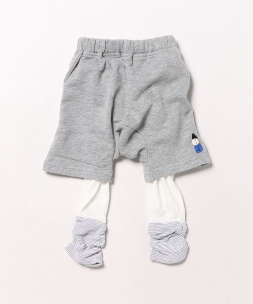 RAGMART(ラグマート)の「半パンツ+レギンスセット(その他パンツ・キッズ・ストライプ/その他/グレー・80cm/90cm/70cm)」の5枚目の写真