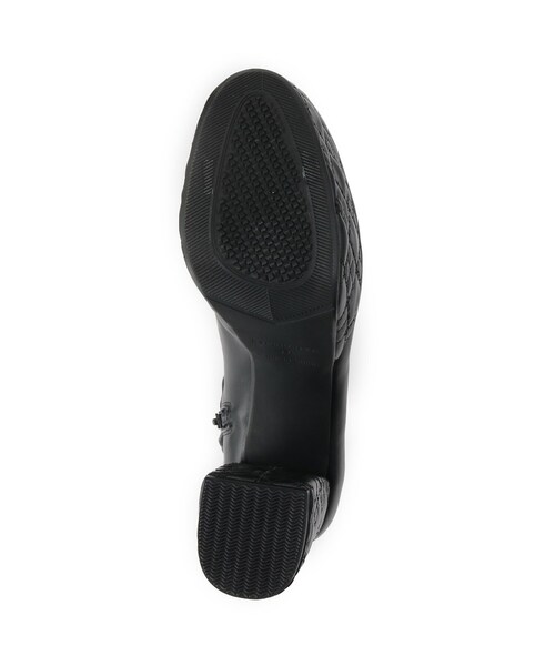 ESPERANZA(エスペランサ)の「【ラク盛り/ショートブーツ】リピーター続出/脚長美脚 1足で8パターン楽しめる!マルチWAYショートブーツ(ブーツ・レディース・アイボリー/ブラック・S/M/L/LL)」の22枚目の写真