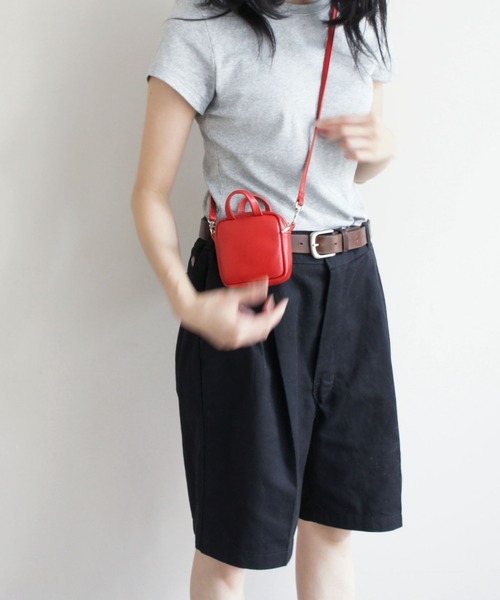 TIDEWAY（タイドウェイ）の「ICY 2WAY SHOULDER / XXS（ショルダーバッグ・レディース・アッシュグレー/ブラック/レッド/オフホワイト・FREE）」の21枚目の写真