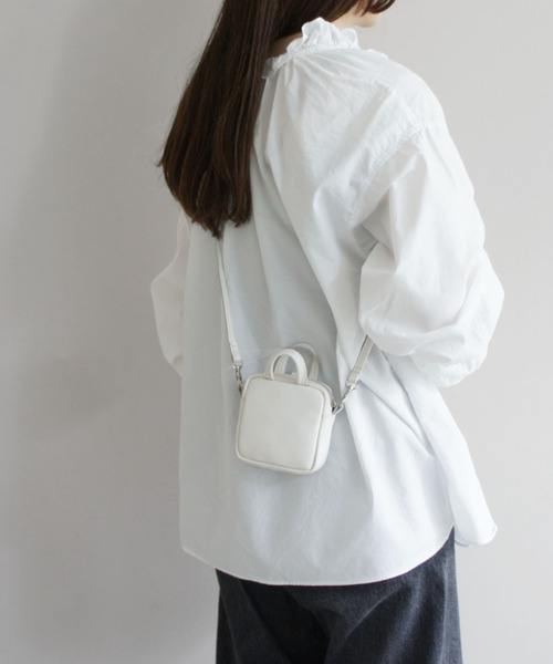 TIDEWAY（タイドウェイ）の「ICY 2WAY SHOULDER / XXS（ショルダーバッグ・レディース・アッシュグレー/ブラック/レッド/オフホワイト・FREE）」の7枚目の写真