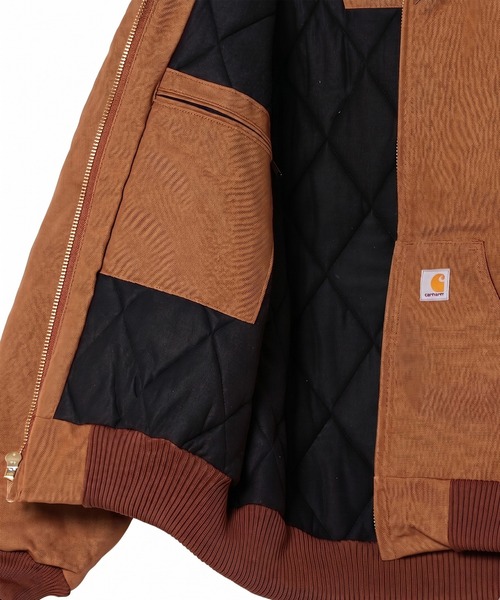 Carhartt（カーハート）の「Carhartt アクティブジャケット（ブルゾン・メンズ・ブラウン/ブラック/ダークブラウン/モスグリーン・SMALL/LARGE/X-LARGE/MEDIUM/XX-LARGE）」の8枚目の写真