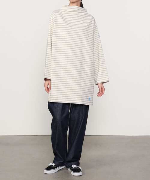 ORCIVAL | コットンロード ボトルネックチュニック WOMEN（T