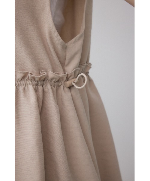 新品未使用AZUL moussy ビスチェ　ジップペプラムサイドドロストベスト 新品未使用AZUL moussy ビスチェ ジップペプラムサイドドロスト