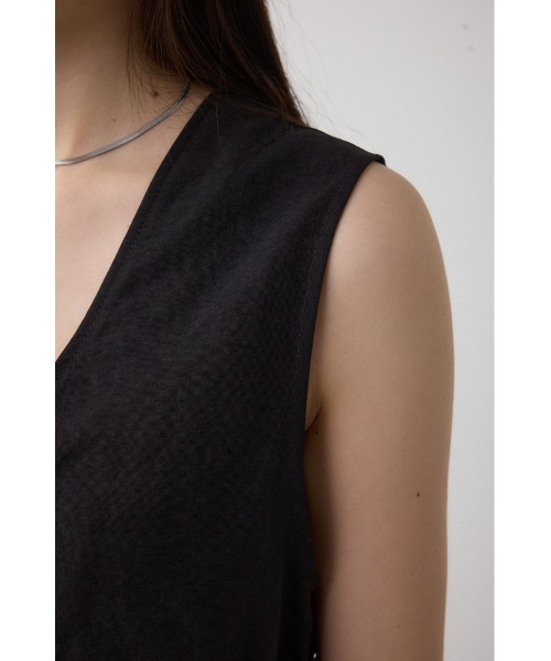 セール】ジップペプラムサイドドロストベスト（ベスト）｜AZUL BY