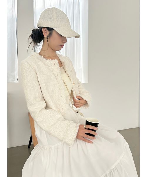 ツイードCAP（キャップ）｜SNIDEL（スナイデル）のファッション通販