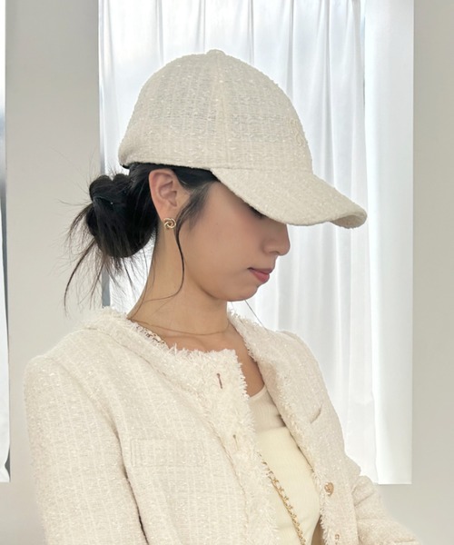 ツイードCAP（キャップ）｜SNIDEL（スナイデル）のファッション
