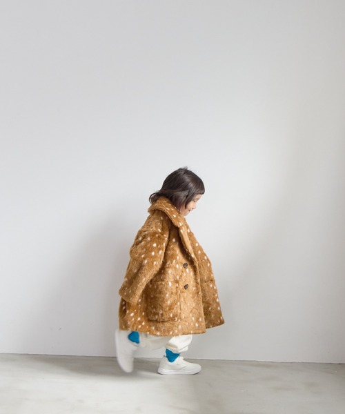 LOWRYS FARM(ローリーズファーム)の「ファーブルゾン 491288(ライダースジャケット・キッズ・ブラウン・110cm/120cm/130cm/140cm/150cm)」の12枚目の写真