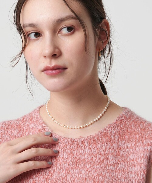 Causerie(コズリ)の「<Causerie>淡水パール ショートネックレス(ネックレス・レディース・オフホワイト・FREE)」の1枚目の写真