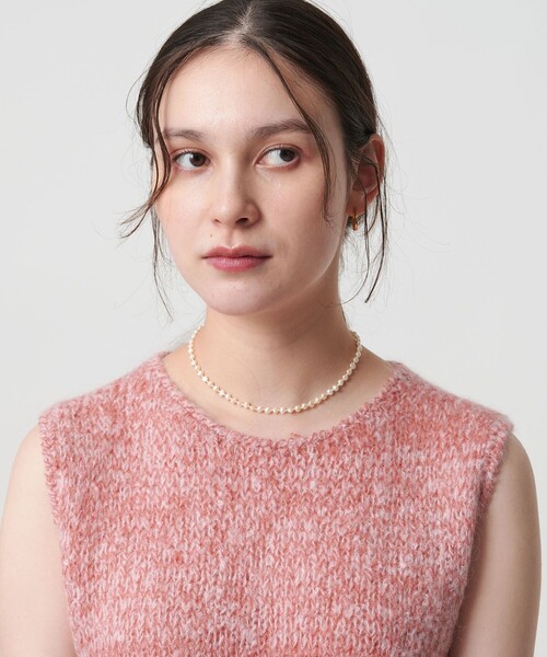 Causerie(コズリ)の「<Causerie>淡水パール ショートネックレス(ネックレス・レディース・オフホワイト・FREE)」の2枚目の写真