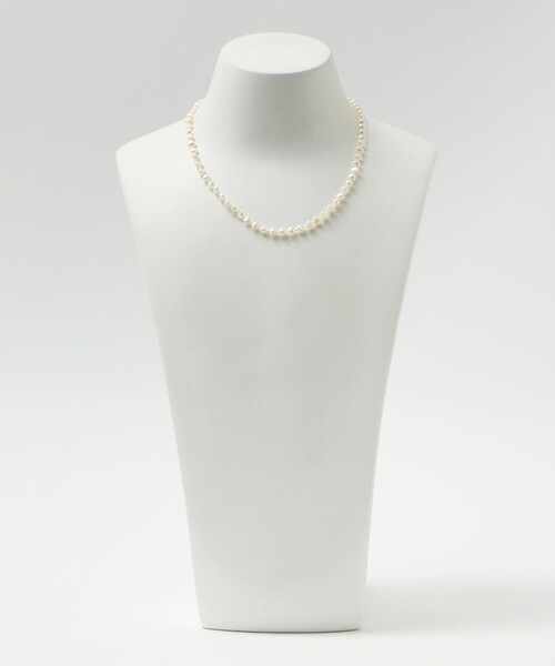 Causerie(コズリ)の「<Causerie>淡水パール ショートネックレス(ネックレス・レディース・オフホワイト・FREE)」の7枚目の写真