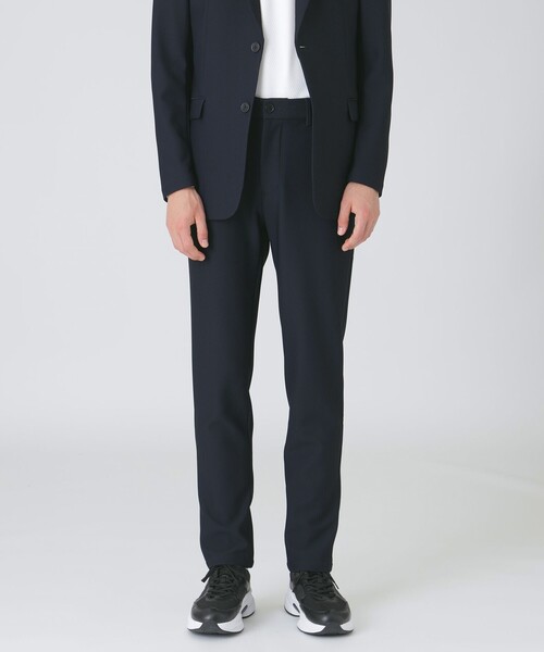 BLACK LABEL CRESTBRIDGE(ブラックレーベル・クレストブリッジ)の「【BLACK lab.】ボンディングトリコットトラウザーズ(その他パンツ・メンズ・ネイビー/ブラック・L/M/XL/S)」の2枚目の写真