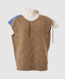 Marni ベージュ タートルネックニット MARNI｜マルニのニット/セーター（ベージュ系・タートルネック