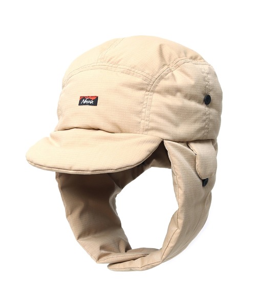 NANGA(ナンガ)の「NANGA/ナンガHINOC RIPSTOP DOWN EAR FLAP CAP キャップ(キャップ・メンズ・ライトブルー/ベージュ/カーキ/ブラック・FREE)」の19枚目の写真