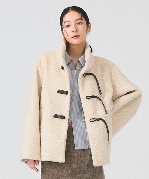 ベロアキルティングコート*Ray beams Ray BEAMS（レイビームス）の「Ray BEAMS / ベロア キルティング