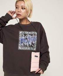 FIRST DOWN（ファーストダウン）の「リバーシブル ダウンポーチ（ショルダーバッグ）」