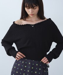 frill design knit