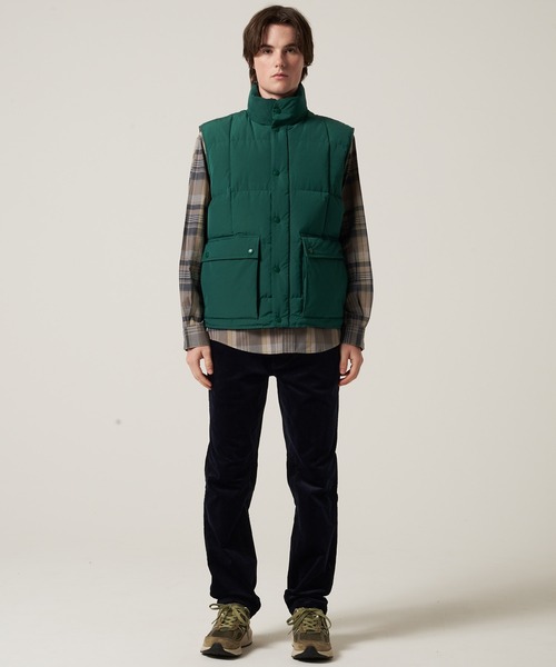 Eddie Bauer(エディーバウアー)の「ブリザード マスター ベスト(ダウンベスト・メンズ・ライトベージュ/ネイビー/グリーン・XL/L/M/S/XXL)」の16枚目の写真