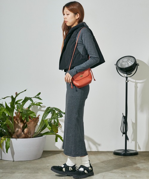 MILLER（ミラー）の「R.P.miller/ミラー PANELRIB Hood OP ボーダーデザイン フード付きワンピース（ワンピース・レディース・ブルー/ブラック/レッド/ブラウン/ブラック×ホワイト・FREE）」の13枚目の写真