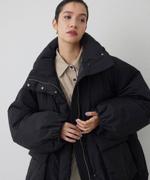 THE PAUSE】ミドルダウンコート（ダウンジャケット/コート