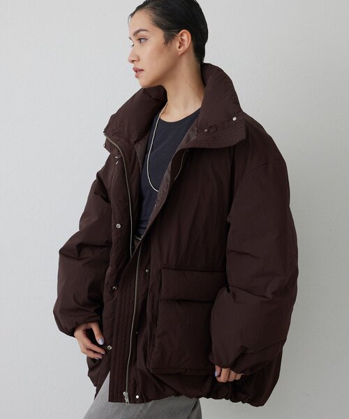 THE PAUSE】ミドルダウンコート（ダウンジャケット/コート