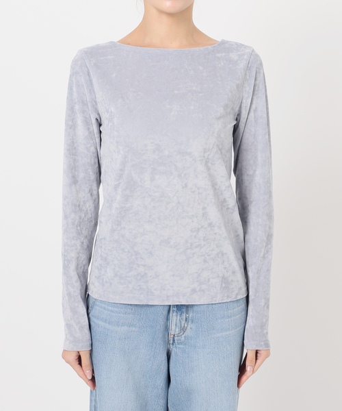 セール】クラッシュベロアプルオーバー（Tシャツ/カットソー）｜IENA