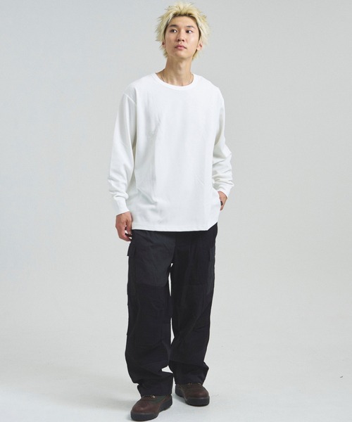 SHELTECH(シェルテック)の「SHELTECH WARM-Crew/neck LS(Tシャツ/カットソー・メンズ・ブラック/ホワイト・XL/L/M)」の12枚目の写真