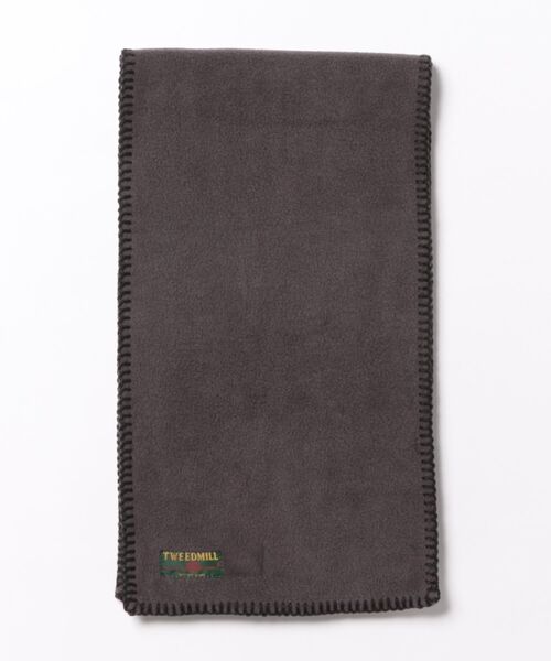 TWEED MILL(ツイードミル)の「TWEEDMILLマフラー(マフラー・メンズ・グレー/ブラウン/ブラック/ネイビー・7)」の3枚目の写真