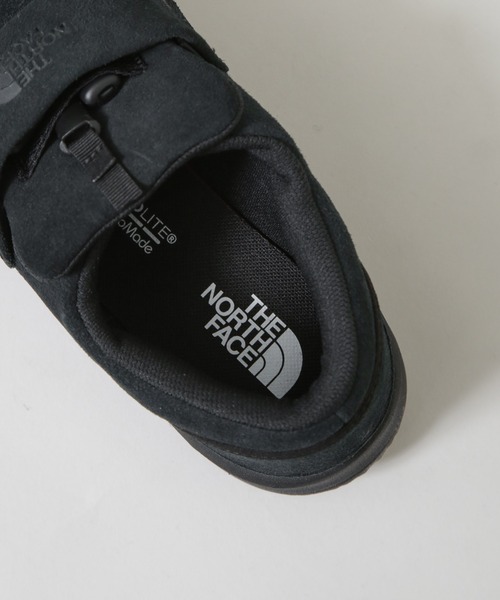 THE NORTH FACE（ザノースフェイス）の「THE NORTH FACE/Nuptse Loafer Suede（ローファー・レディース・ブラック・5/6/7）」の4枚目の写真