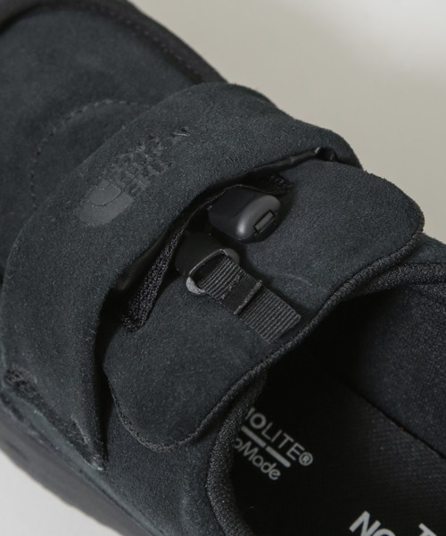 THE NORTH FACE（ザノースフェイス）の「THE NORTH FACE/Nuptse Loafer Suede（ローファー・レディース・ブラック・5/6/7）」の5枚目の写真