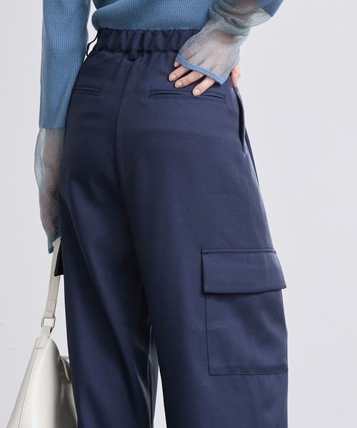 2タック ワイドカーゴ スラックスパンツ MONO-MART│MONO-MART